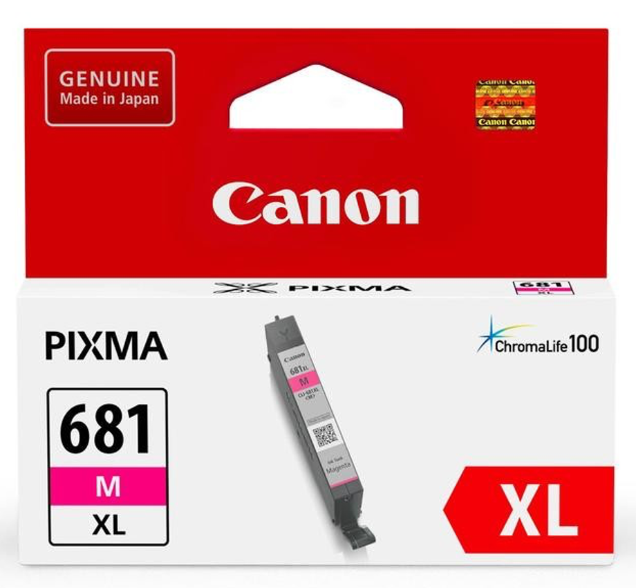 Genuine Canon CLI681XLM Magenta Ink Cartridge 515 Print
