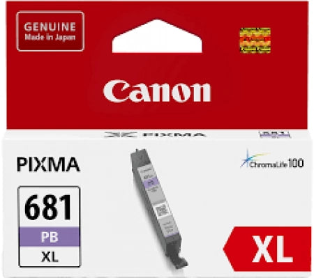 Genuine Canon CLI681XLPB Photo Blue Ink Cartridge 515 Prints