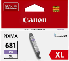 Genuine Canon CLI681XLPB Photo Blue Ink Cartridge 515 Print