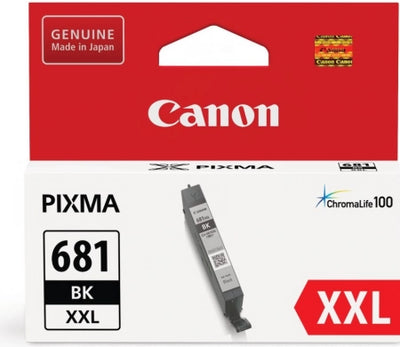 Genuine Canon CLI681XXLBK Black nk Cartridge 6,360 Prints