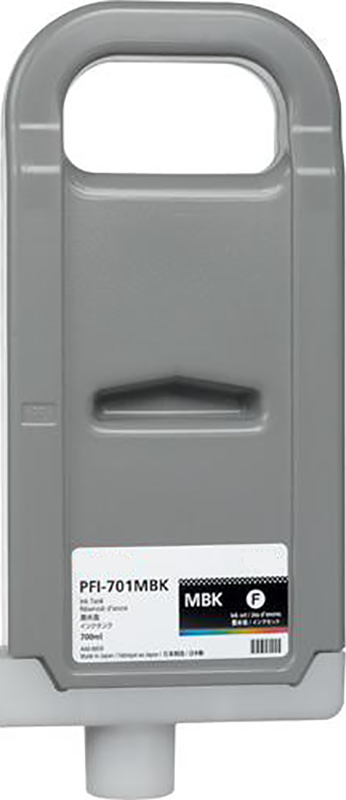 Canon PFI701MBK Compatible Matte Black Ink Cartridge 700ML (0899B001AA)