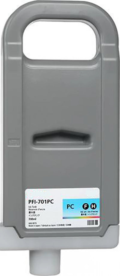 Canon PFI701PC 0904B001AA Photo Cyan Compatible Ink Cartridge 700 Prints
