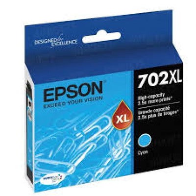 Genuine Epson 202XL Cyan Ink Cartridge 470 Prints