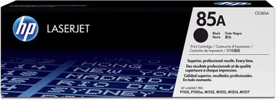 Genuine HP 85A CE285A black toner cartridge 1,600 Prints
