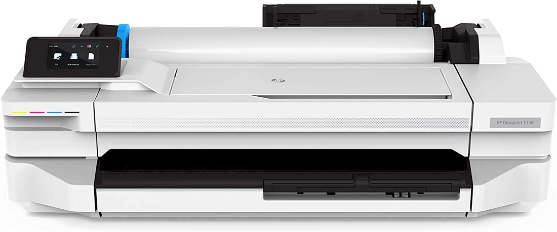HP DesignJet T130 Large Format Compact Wireless Plotter Printer - 24