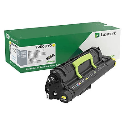 Genuine Lexmark 72K0DY0 Yellow Developer Unit 300,000 Yield