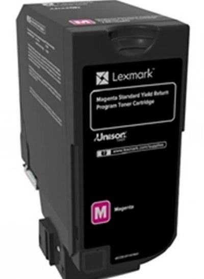 Lexmark 74C60M0 Magenta Genuine Toner Cartridge 3K Print Yield