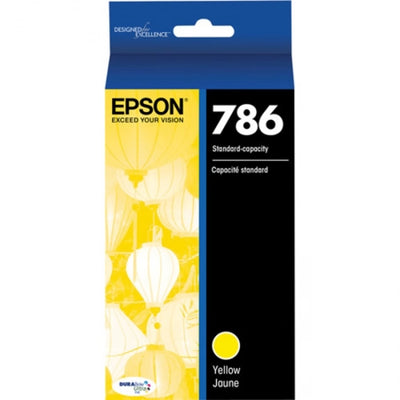 Epson 786 T786420 Yellow Genuine Ink Cartridge 800 Prints