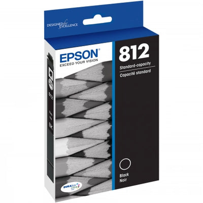 Genuine Epson 812 C13T05D192 Black Ink Cartridge 350 Prints