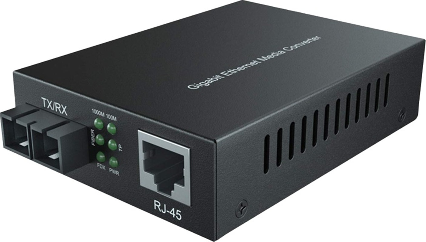 D-Link 1000Base-T to 1000Base-SX Media Converter with SC Fibre Connector (Multimode 850nm) - 550m DMC-F700SC