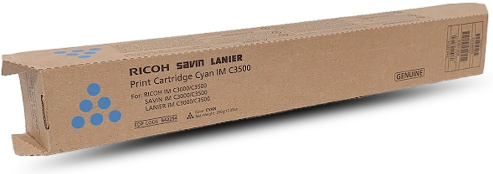 Genuine Ricoh 842262 Cyan Toner 19000 Page