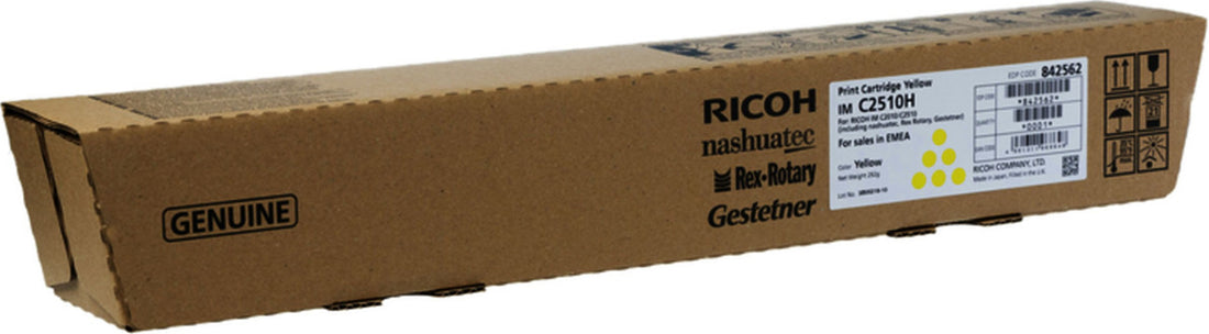 Genuine Ricoh IM C2010 Yellow Toner Cartridge 842570