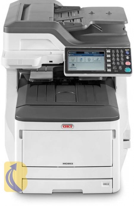 OKI A3 MC853DN Colour Laser MFC 3 Year onsite warranty