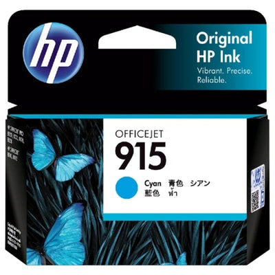 Genuine HP 915 Cyan Ink Cartridge 3YM15AA 315 Prints