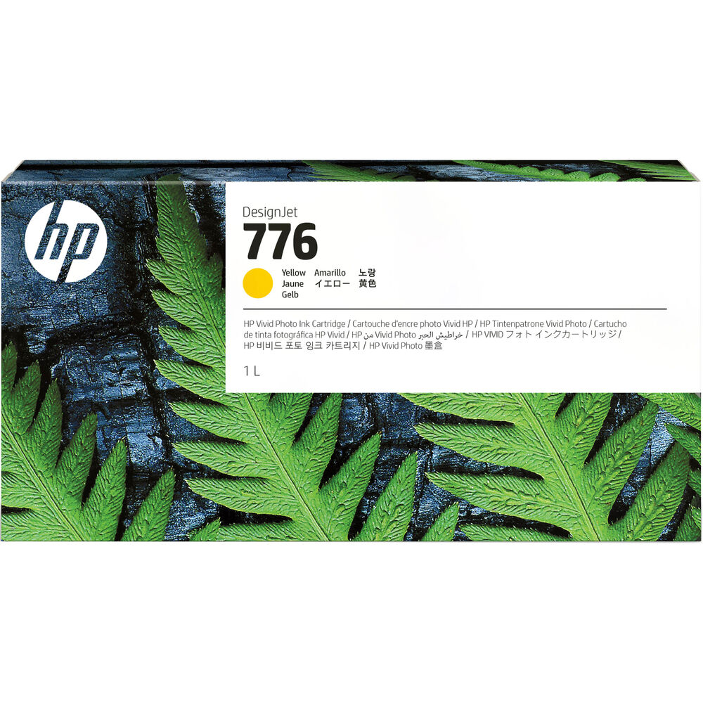 Genuine HP 776b Yellow Ink Cartridge 1XB14A