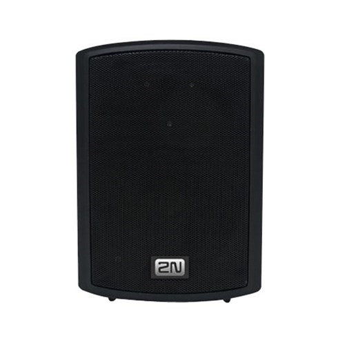 Wall-Mounted SIP Speaker Black 8 Ohm 8W PoE / 12W 12V