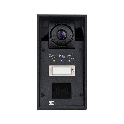 IP Force Intercom System 1 Button HD Camera Pictograms 10W Speaker Card Reader Ready