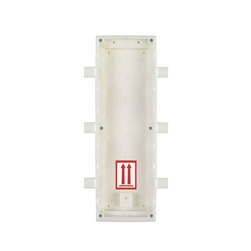 Flush Mount Box for Installation in Wall 3 Modules 108 x 343 x 45m
