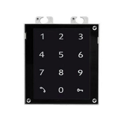 IP Verso Touch keypad with Capacitive technology and Regular Automatic Calibration (SmartSense Auto-tuning)