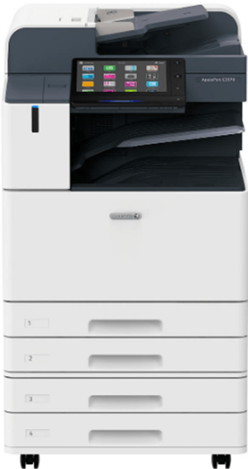 Second-hand Fuji Xerox ApeosPort C4570 45ppm A3 Colour MFC Floor-Standing