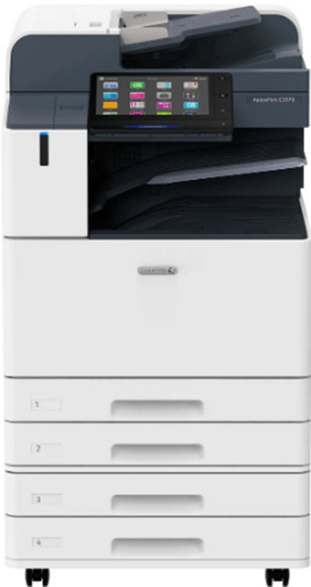 Second-hand Fuji Xerox ApeosPort C4570 45ppm A3 Colour MFC Floor-Standing