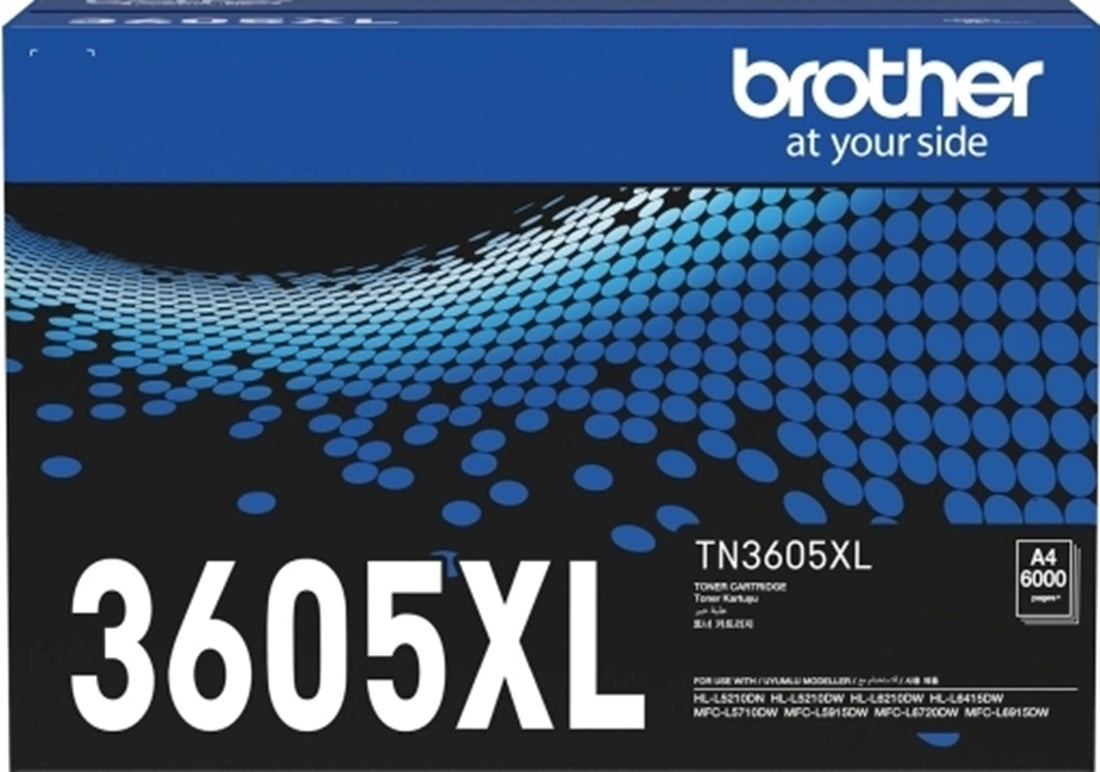 Genuine Brother TN3605XL Black Toner Cartridge 6,000 Print