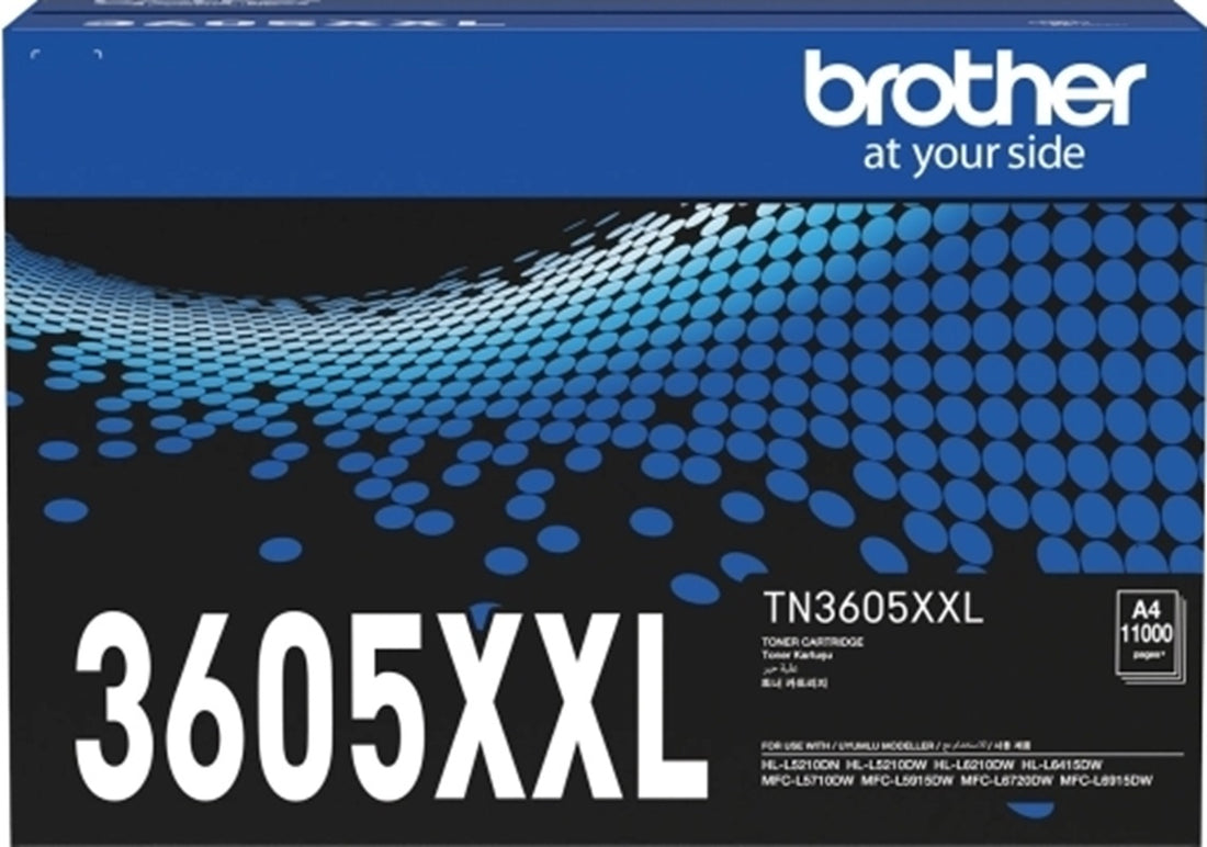 Genuine Brother TN3605XXL Black Toner Cartridge 11,000 Print