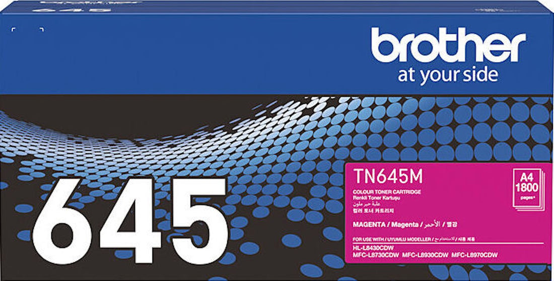 Genuine Brother TN645M Magenta Toner Cartridge 1,800 Print