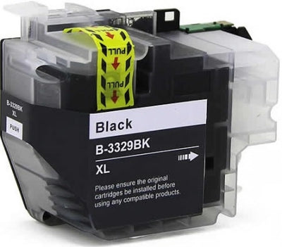 Brother LC3329XLBK Black Compatible Ink Cartridge 3,000 Pages