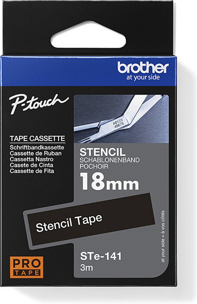 Brother STe141 Stencil Labelling Tape 18mm x 3