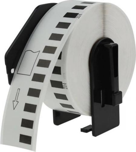 Brother DK-22211 Black on White Thermal Continuous Film Compatible Label Roll
