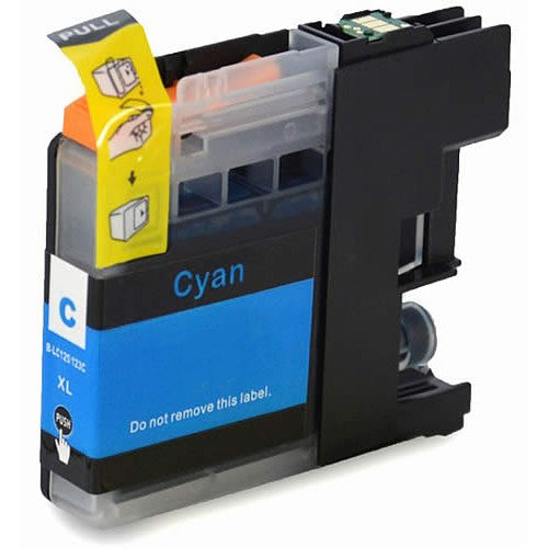 Brother LC-135XLC Cyan Compatible Ink Cartridge 1.2K Print Yield