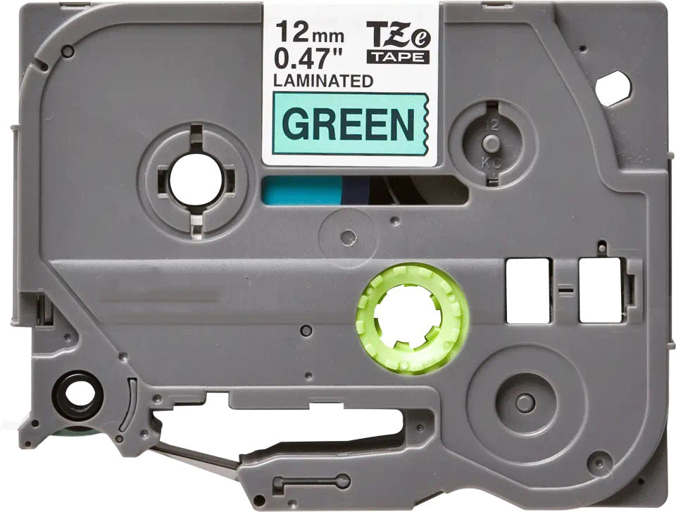 Brother TZe-731 Compatible Labelling Tape Black Text On Green 12mm x 8