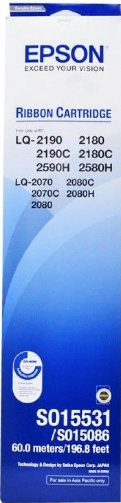 Epson S015086 C13S015086 Genuine Ribbon Ink Cartridge