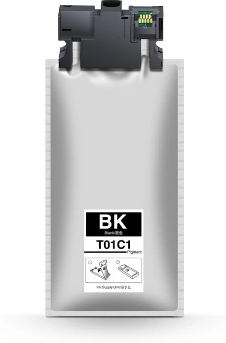 Epson T01C1 Black Ink Cartridge C13T01C100 10,000 Prints Compatible