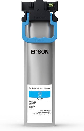 Genuine Epson T01C2 Cyan Ink Cartridge C13T01C200 5,000 Print