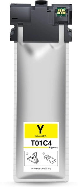 Epson T01C4 Yellow Ink Cartridge C13T01C400 5,000 Prints Compatible