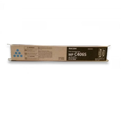 Genuine Ricoh 842100 Cyan Toner Cartridge MP C406S 17K Print Yield