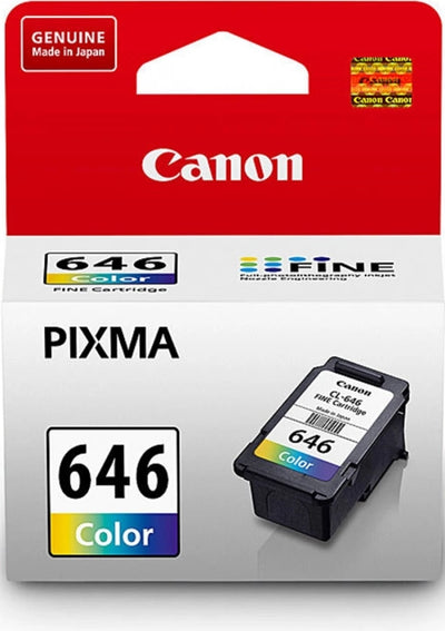 Genuine Canon CL646 TriColour Ink Cartridge 180 Prints