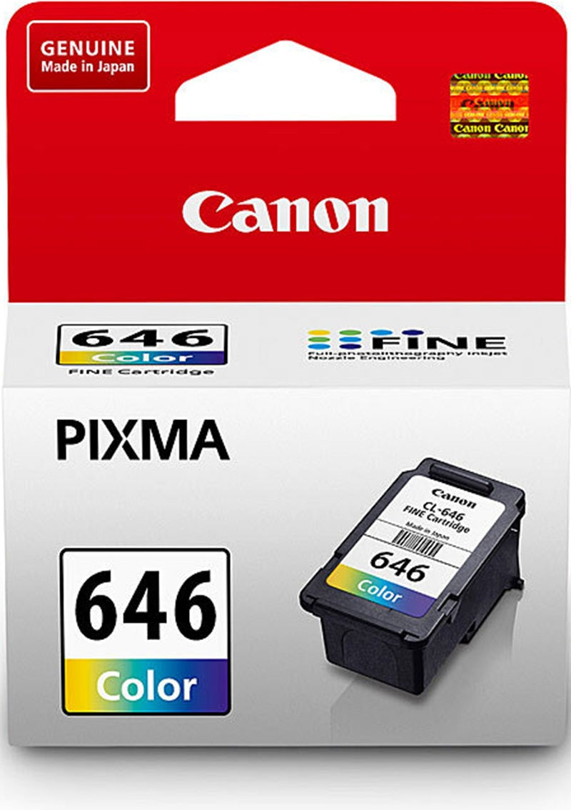 Genuine Canon CL646 TriColour Ink Cartridge 180 Print