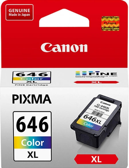 Genuine Canon CL646XL TriColour Ink Cartridge 400 Prints