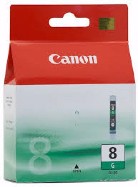 Genuine Canon CLI8G Green Ink Cartridge 52 Prints