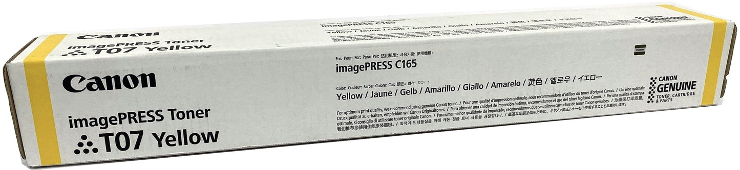 Genuine Canon T07 Yellow Toner Cartridge 3644C001AA