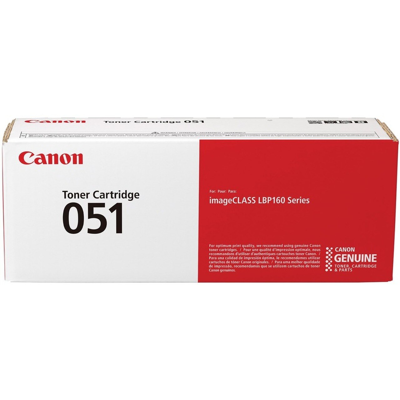 Canon Cartridge 051 CART 051 CART051 Standard Genuine Black Toner 1,700 Page