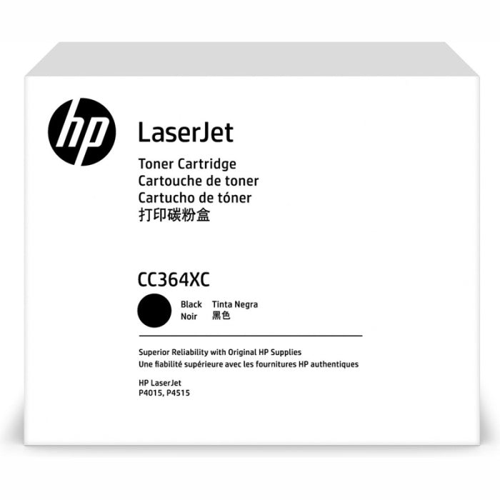 Genuine HP 64X CC364XC Contract Toner Cartridge 24,000 Pages P4015x, P4510, P4515