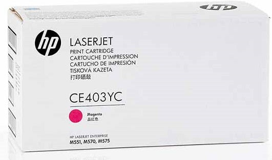 Genuine HP 507Y CE403YC Magenta Contract Toner Cartridge 7700 Page