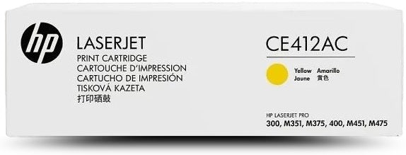 Genuine HP 305A CE412AC Yellow Contract Toner Cartridge 2,600 Print