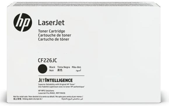 Genuine HP 26X CF226JC Contract Toner Cartridge 18,000 Page