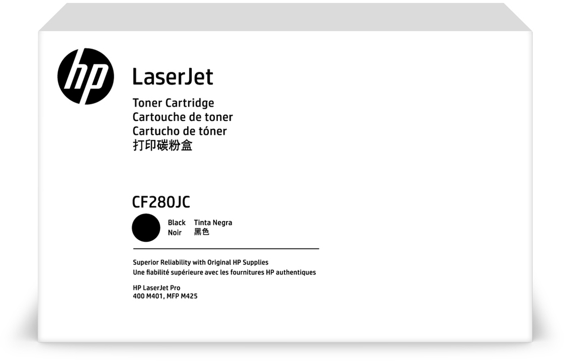 Genuine HP 80J CF280JC Black Contract Toner Cartridge 10,000 Print