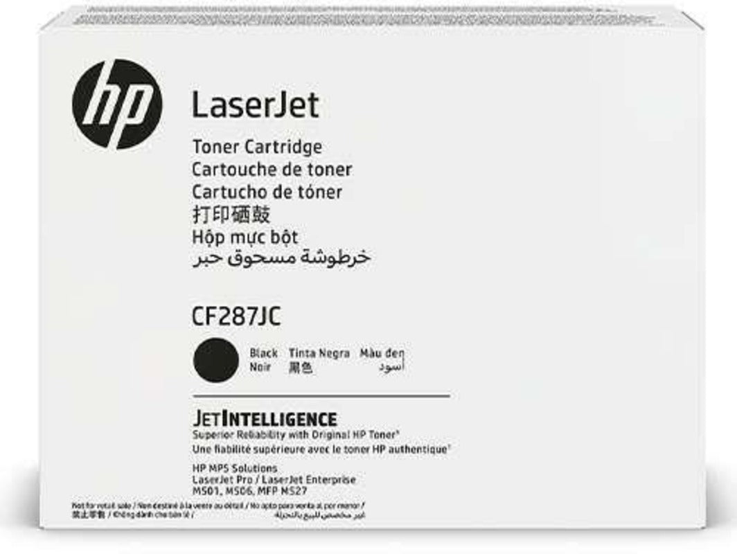 Genuine HP 87J CF287JC Toner M501 / M506 / M527 19,500 page
